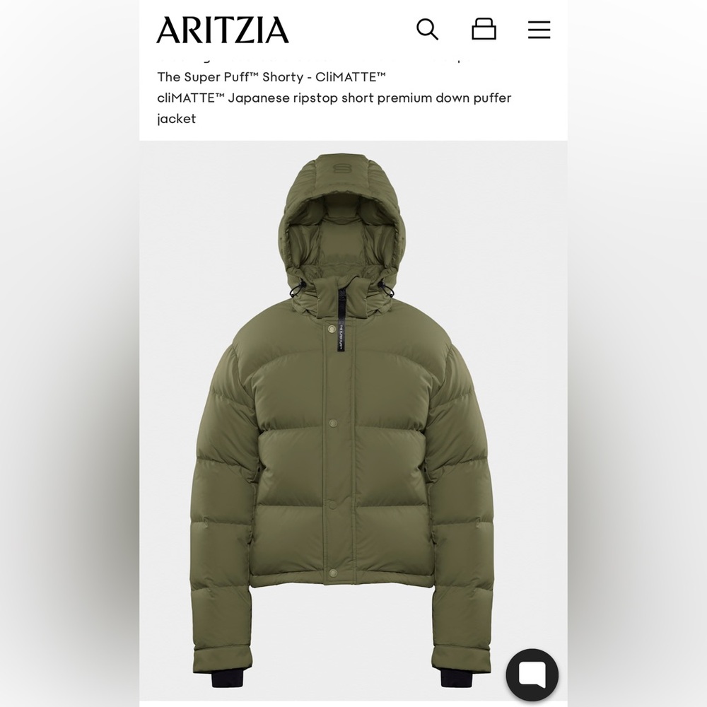 Aritzia The Super Puff Shorty